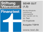 stiftung warentest berufsunfähigkeitsversicherung testsieger